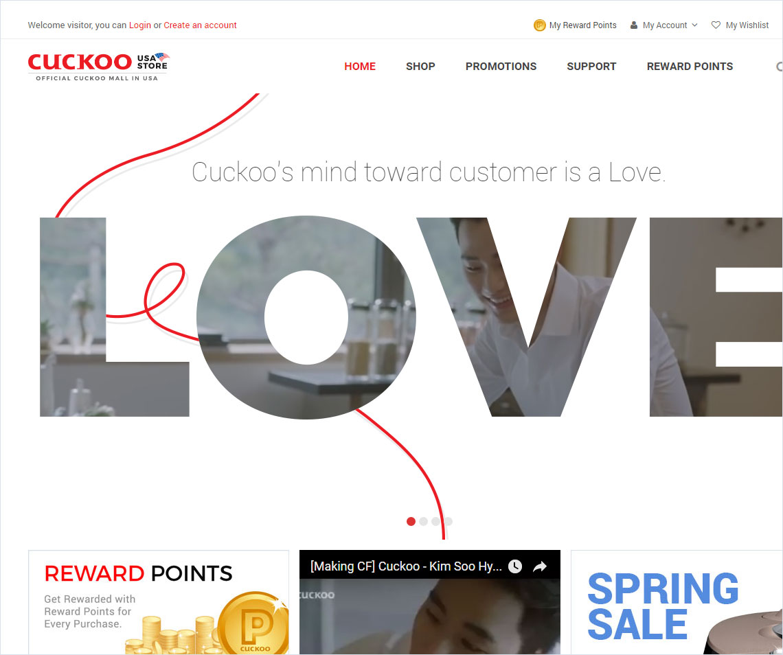 new-cuckoo-store-website